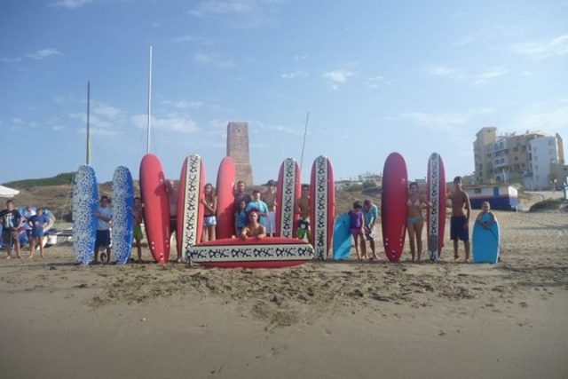 clase de surf